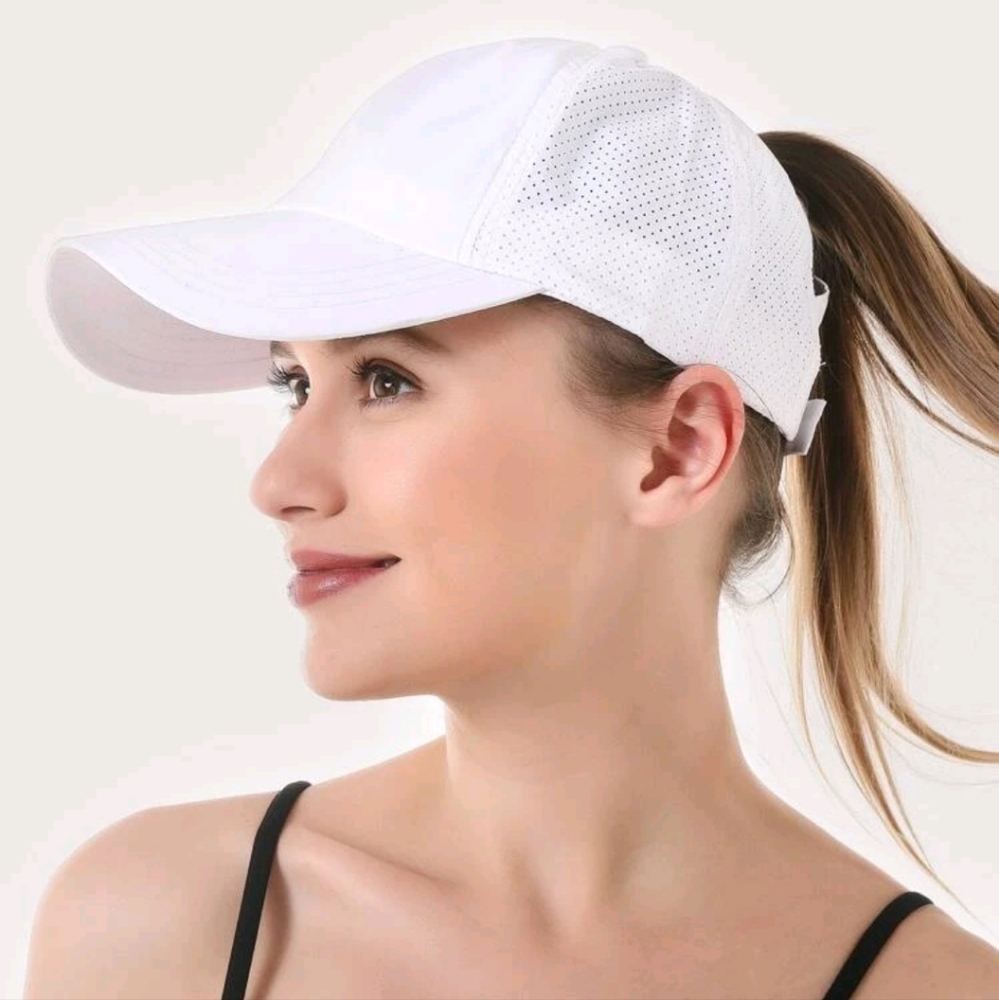 NEW! Lightweight pony tail hat